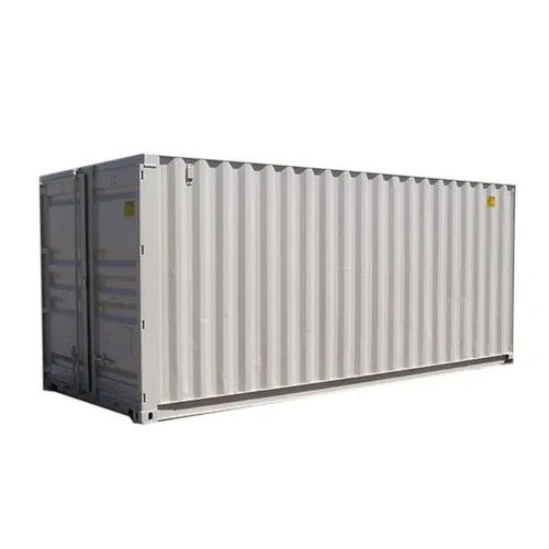 White Cargo Container