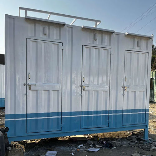 Portable Toilet Cabin - Color: White