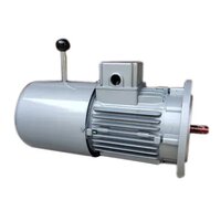 Electric Brake Motor - Grey, 50hz, 3 Phase, 4 Poles, High Pressure, 1400 Rpm, 415 Volt, Electric Start, 5kg Weight | 1 Year Warranty