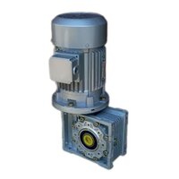 Nmrv Gearbox - Aluminum Alloy Housing, 1400rpm Input Speed, Grey Color | Worm Gear Reducer, High Reduction Ratio, Compact Design, Efficient Performance