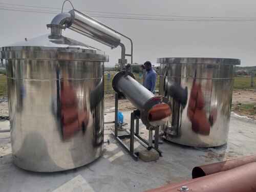 AROMATIC OIL STEAM DISTILLATION UNIT MANUFACTURER IN INDIA