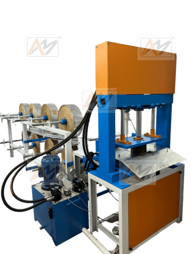 Automatic Paper Thali And Wrinkle Plate Making Machine