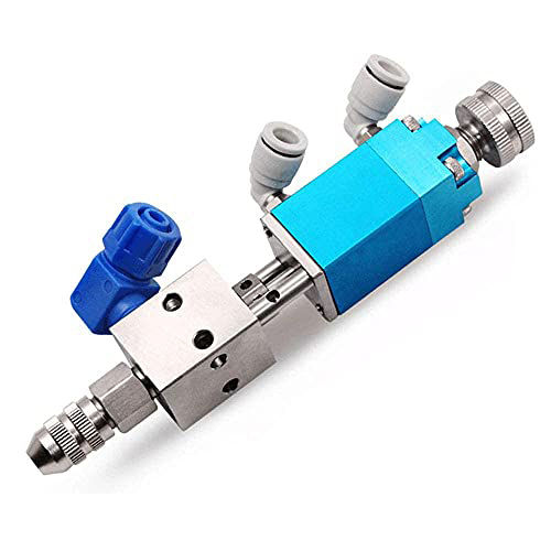 Pin Type Dispensing Valve - Color: Silver