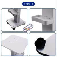 Storage Trolley Cart Serving Trolley ABS Plastic Steel Universal Wheel Storage Basket Beauty Salons