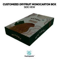 Customized Dryfruit Monocarton Box - Raisins
