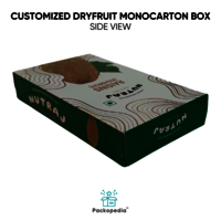 Customized Dryfruit Monocarton Box - Raisins