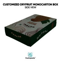 Customized Dryfruit Monocarton Box - Raisins