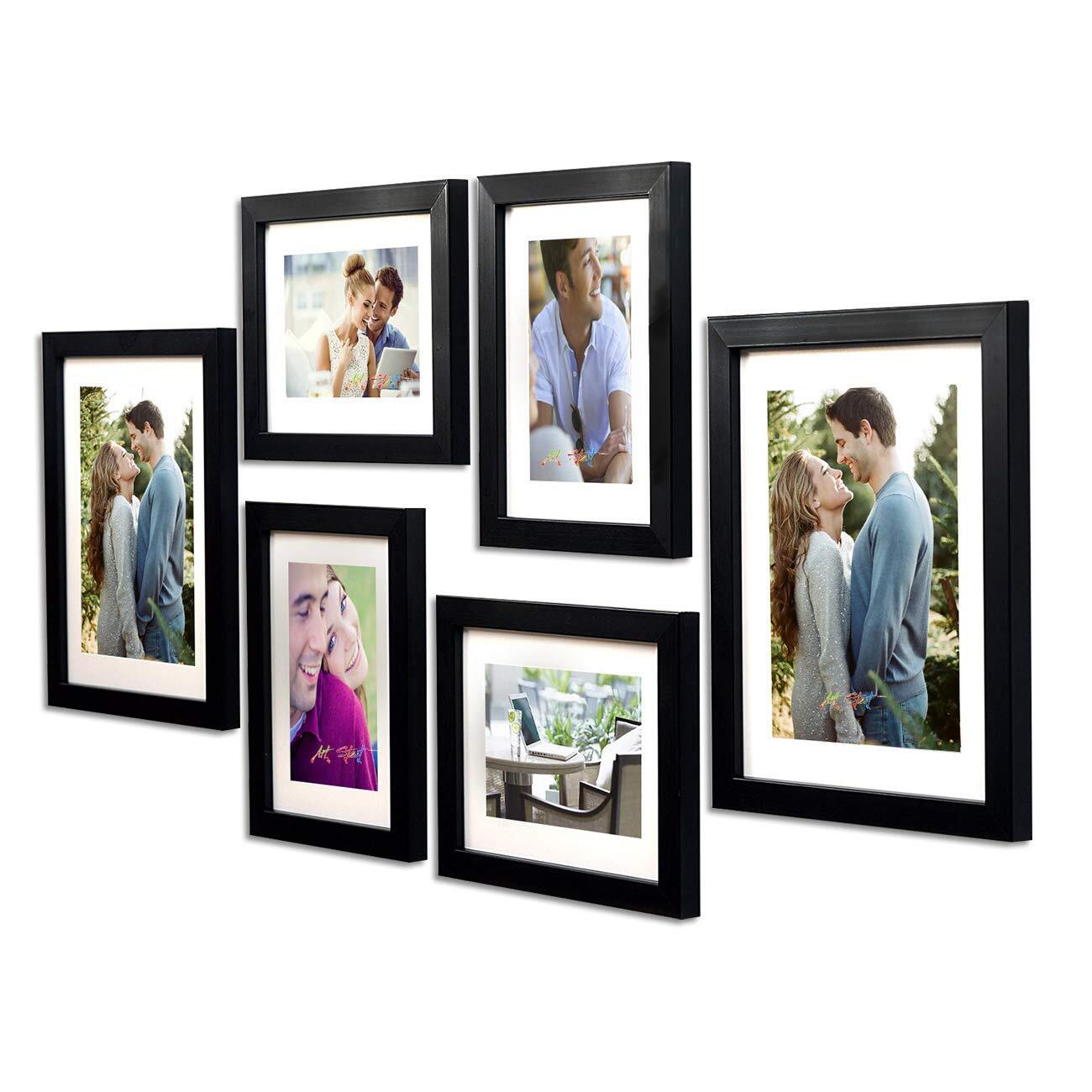 Multi-Colored Picture Collage PVC Photo Frames