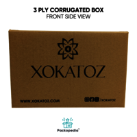 3 Ply Printed Corrugated E-Commerce Shipping Box Medium