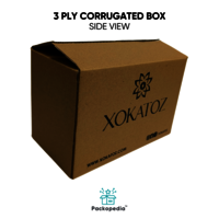 3 Ply Printed Corrugated E-Commerce Shipping Box Medium