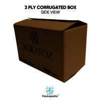 3 Ply Printed Corrugated E-Commerce Shipping Box Medium