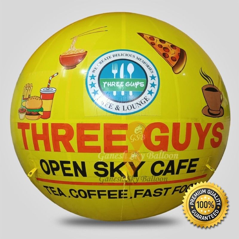 Pizza Shop Advertising Sky Balloon