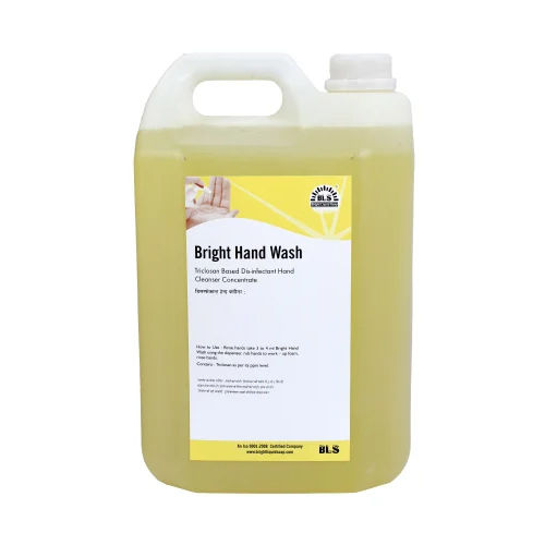 Anti Bacterial Bright Hand Wash - Color: Yellow