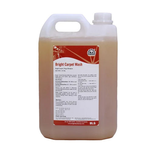 Carpet Shampoo - 98% Purity Liquid Solution | Industrial-Grade Cleaning Formula, Easy Water Solubility, Deep Fiber Penetration, Fresh Clean Scent