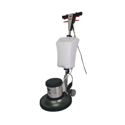 Single Disc Floor Scrubber And Polisher - Color: White