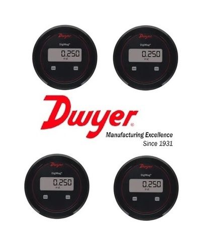 Dwyer DM-005 DigiMag Differential Pressure Transmitter Range 0-2 Inch WC