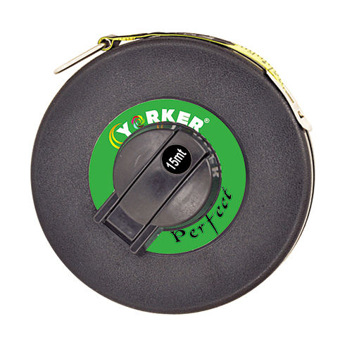 Perfect Fiberglass Measuring Tape - Color: Black