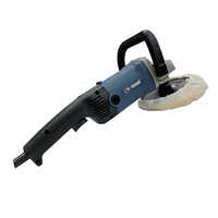Electric Polisher - Mild Steel, 220-240v | Variable Speed Feature, Durable Blue Body For Industrial Applications