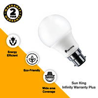 Bright And Shining Cool White 9 Watt Led Bulb - Pack of 4