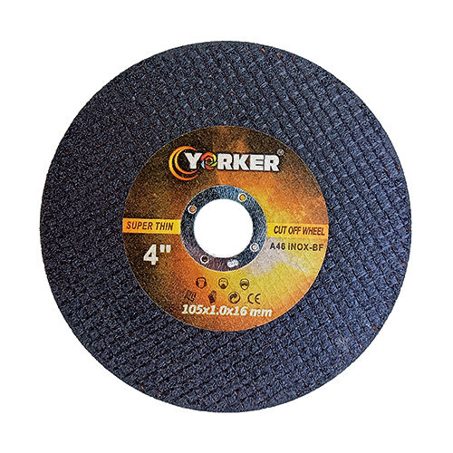 Black Double Net Cut Off Wheel - Color: Blue