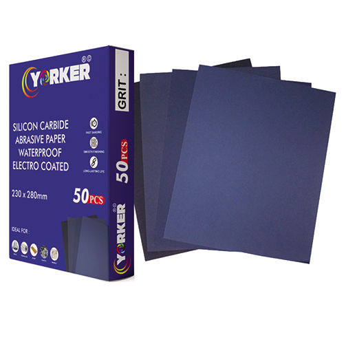 Waterproof Abrasive Paper - Color: Blue