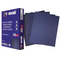 Waterproof Abrasive Paper - Paper Material, Square Shape, Blue Color | Ideal For Industrial Wet/dry Sanding And Grinding Applications