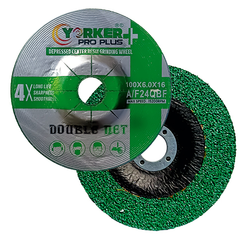 Pro Plus Green DC Wheel - Stainless Steel, Round Shape, Vibrant Green Color | Designed for Smoother Movement in Industrial Use