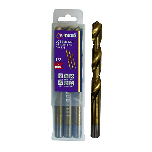 Golden Hss Drill Bit - Color: Brown