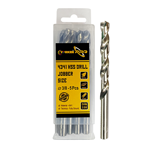 Professional HSS Drill Bits Jobber Series 4341  3/32