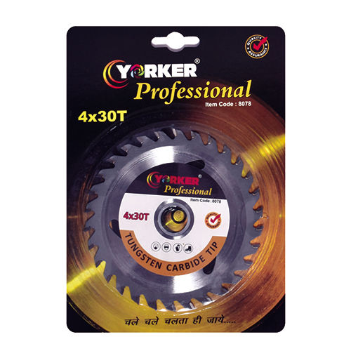 4 Inch Professional Tct Saw Blade - Color: Silver