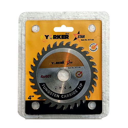 4 Inch Star Tct Saw Blade - Color: Silver