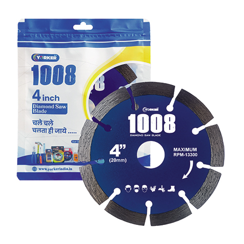 Yorker 1008 4 Inch Marble Blade 4X9T - Color: Blue