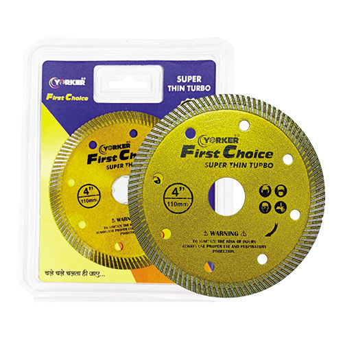 4 Inch First Choice Super Thin Turbo Blade - Color: Yellow