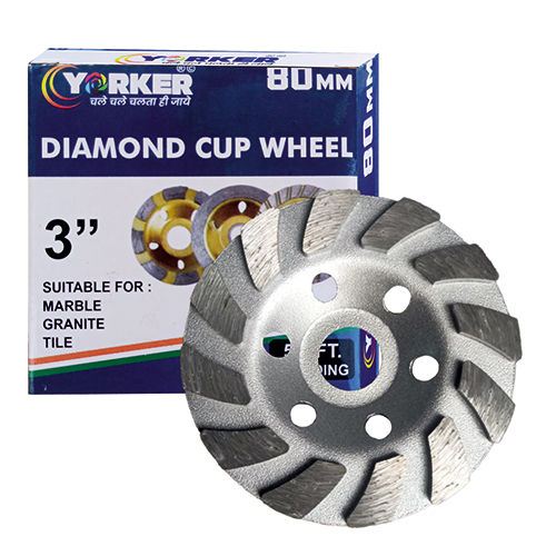 Diamond Cup Wheel - Application: Heavy Duty Work