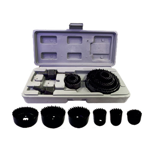 Wooden Hole Saw Set - Color: Black