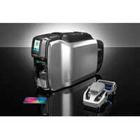 Zebra Zc300 Card Printer - Pvc Material, Semi-automatic Functionality | Digital Lcd Interface, New Condition, Ideal For Id And Membership Cards
