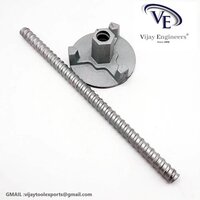 Ms Tie Rod - Durable Mild Steel | Precision Engineering, Enhanced Strength, Corrosion Resistance
