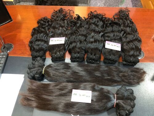 100% NATURAL INDIAN HUMAN HAIR EXTENSIONS RAW HAIR BUNDLES