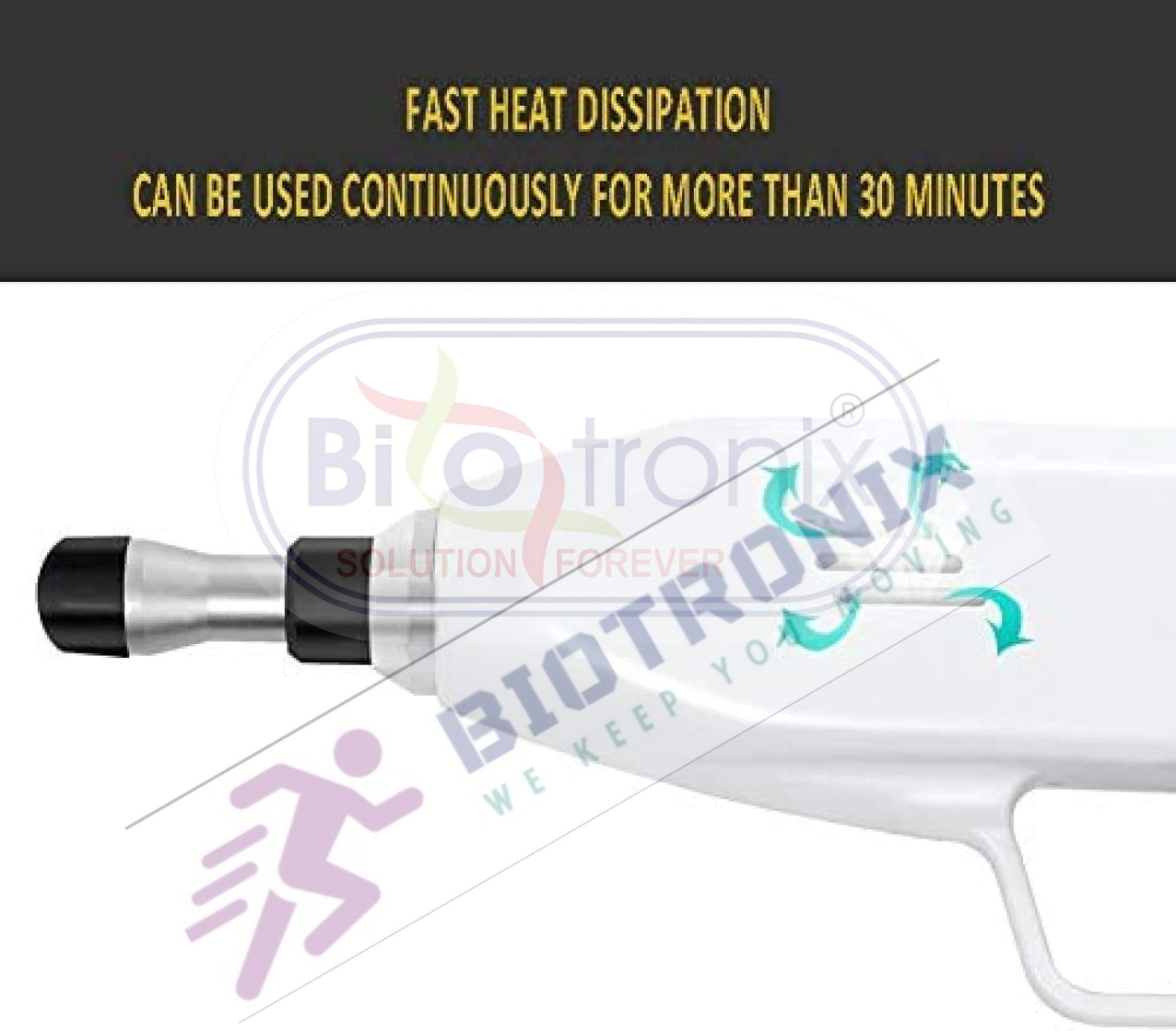 Plastics ABS Innovative Chiropractic Solutions Electrical Gun with 400N Force