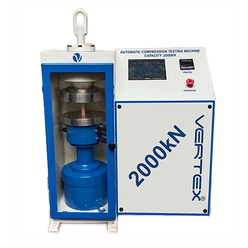 Automatic Compression Testing Machines For Cubes And Cylinder - Material: Stainless Steel