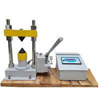 Digital Plate Load Index Test Apparatus - Stainless Steel, Semi-automatic Manual Control | Electric Powered, Precision Soil Load Capacity Testing Equipment