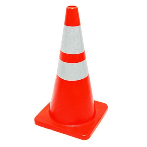 Plastic Traffic Cone - Color: As Per Availability