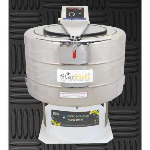 Sdh60 60 Kg Direct Drive Hydro Extractor - Capacity: 15 To 50 Kg/Day