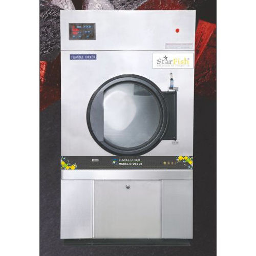 Stdss30 30 Kg Ss Steam Industrial Tumble Dryer - Drum Capacity: 602 Liter (L)