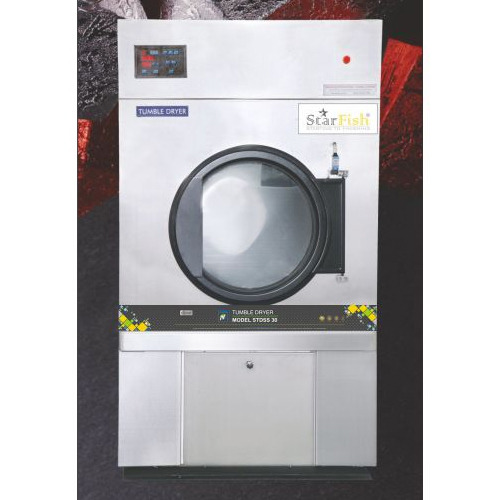 Stdss30 30 Kg Ss Steam Industrial Tumble Dryer - Drum Capacity: 602 Liter (L)