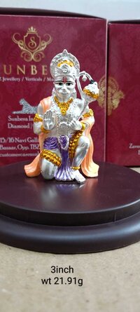 New Design 92.5 Silver Shree Tirupati Balaji Statue (Murti)