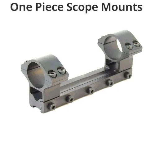 Aluminum Gun Scope Mount - Color: Gray