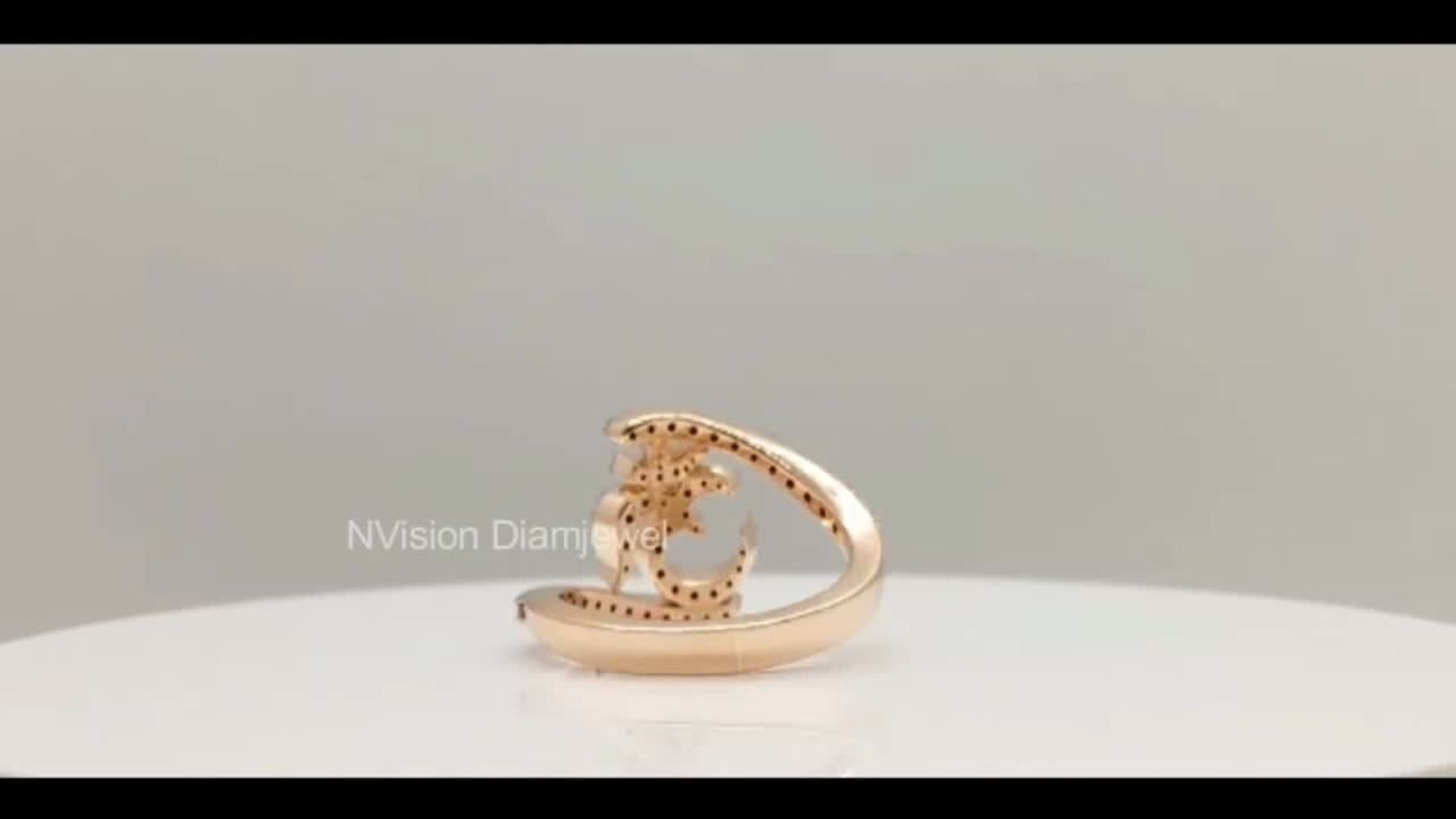 Natural Diamond Imperial Sunrise Ring