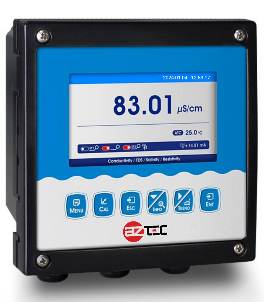 Single Channel Conductivity Analyser (144 X 144 Mm) - Application: Waste Water