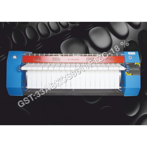 Industrial Flat Work Ironer Cum Dryer-Standard Single Roller- Electric 800 MM 2000 mm SFWE8 2000